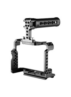 اشتري Andoer Aluminum Alloy Camera Cage Kit with Video Rig Top Handle Grip Replacement for Sony A7R III/ A7 II/ A7III في الامارات