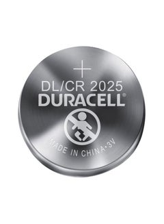 Buy Duracell lithium coin 3v CR2025 Pack of 1 in Saudi Arabia