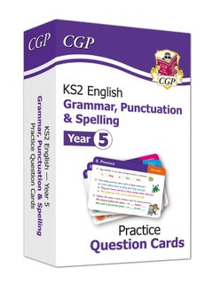 Buy KS2 English Year 5 Practice Question Cards: Grammar, Punctuation & Spelling in UAE