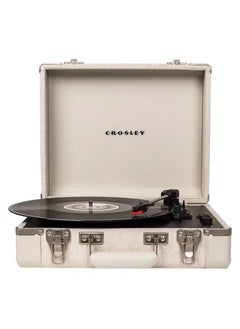 اشتري Crosley CR6019E-SA4 Executive Vintage Bluetooth in/Out 3-Speed Portable USB Turntable Sand في الامارات