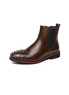 Buy New Men's Casual Leather Boots in Saudi Arabia