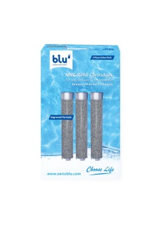 Buy Blu Ionic Shower NMC Filter Handheld Refill Cartridge 3 Piece Value Pack in UAE
