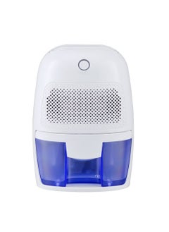 Buy Dehumidifier 600ml Portable, Compact & Quiet Moisture Absorber - Mini Air Dehumidifier for Home, Bedroom Damp, Car, Office, Garage, Caravan & Basement - Electric Mould Remover - Blue in UAE