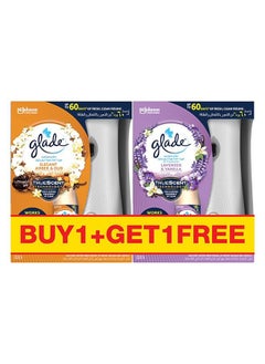 Buy Auto Electric Amber Oud  Plus Lavender Vanilla Scented Air Freshener Pack of 2 in UAE