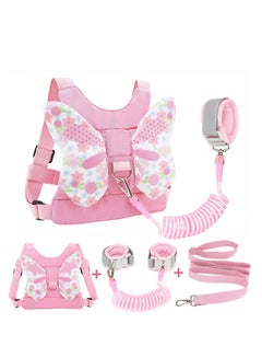 Buy 3 in 1 Anti-Lost Baby Pink Safety Belt in UAE