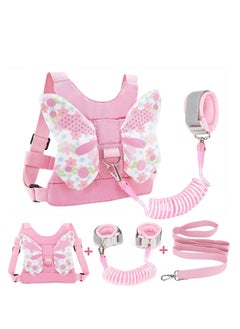 Buy 3 in 1 Anti-Lost Baby Pink Safety Belt in Saudi Arabia