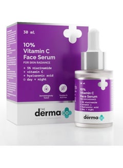 اشتري The Derma Co 10% Vitamin C Face Serum for Skin Radiance (30 ml) في الامارات