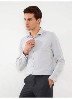 Buy Slim Fit Long Sleeve Men's Shirt in Egypt