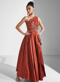Buy One Shoulder Sequin Dress in UAE