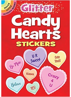 Buy Glitter Candy Hearts Stickers in UAE