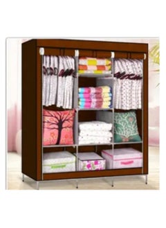 اشتري Fabric Wardrobe Organizer 130x170x45 Centimeter في السعودية