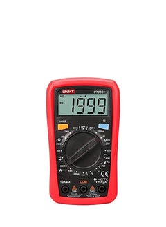 Buy Uni-T Ut33C Plus Digital Palm Size Multi Meter Voltmeter Ammeter Resistance Lcr And Temperature With Backlight in UAE