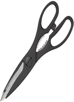 Buy KitchenCraft KCSCISSORMP Kitchen Scissors/Bottle Opener, Stainless Steel, 21 cm, Black in Egypt