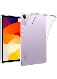 Buy Compatible with Xiaomi Redmi Pad SE 11 Inch Clear Case - 2023 Release, Shockproof Flexible Cover Anti-Scratch Transparent TPU Protective Shell for REDMIPAD SE in UAE