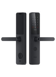 اشتري Aqara Smart Door Lock A100 Zigbee, Compatible with Apple HomeKit-Black في الامارات