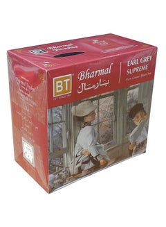 اشتري Bharmal Earl Grey Supreme Pure Ceylon Black Tea Teabags في الامارات