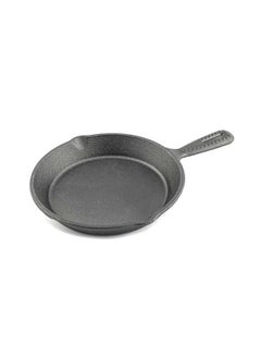 اشتري Cast Iron Cast Iron Fry Pan 25 cm ,Black في الامارات