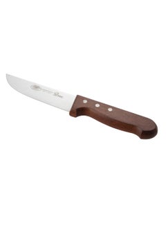 Buy Stainless Steel Knife For Cutting Meat Japanese Wood Handle Size 5 in Saudi Arabia