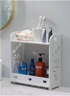 اشتري Bathroom Storage Shelf Rack 34 x 14 x 36.5 cm في الامارات