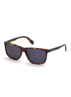 Buy Men's Mirrored Navigator Shape Acetate Sunglasses OR004053X58 - Lens Size: 58 Mm - Blonde Havana in UAE