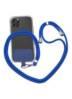 اشتري Oncover Phone Lanyard, Universal Cell Phone Lanyard with Adjustable Nylon Neck Strap, Phone Tether Safety Strap Compatible with Most Smartphones (Not including phone case)(Blue) في الامارات