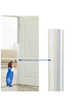 Buy Finger Clip Door Guard, Child Door Seam Anti-Pinch Hand Protection Strip Door Protector Baby Finger Clip Door Guard 90 Degree Plus 180 Degree Door Guard Set in UAE