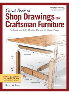 اشتري Great Book of Shop Drawings for Craftsman Furniture, Second Edition في الامارات