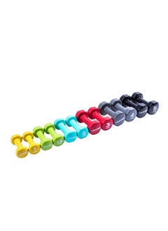 اشتري Livepro Colored Studio Dumbbell 5kg Pair في الامارات