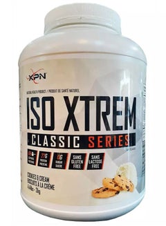 اشتري ISO Xtrem بسكويت وكريم خالي من الغلوتين وخالي من اللاكتوز 2 كجم 4.4 رطل في الامارات