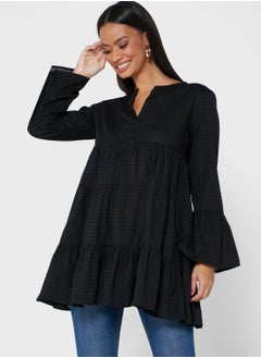 Buy Pleated Tunic Dress in Saudi Arabia