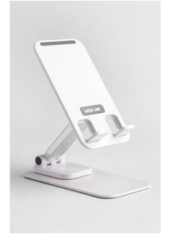 Buy Green Lion Foldable Phone Holder - White in UAE