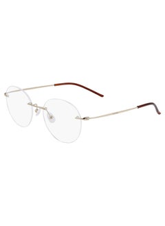 Buy Calvin Klein Oval -CK22125TA 200 50 Unisex Eyeglasses Frame in UAE