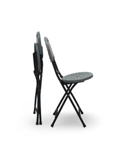 Buy Portable folding prayer chair – Grey color in Egypt