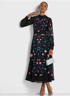 Buy Cut Out Detail Dress in Saudi Arabia