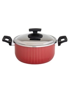 Buy Newflon Cooking Pot With Steel Lid Size 20 cm in Saudi Arabia