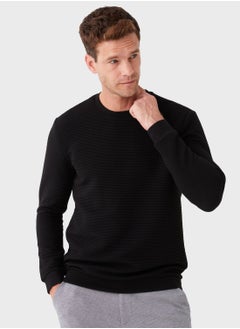 Buy Essential Crew Neck Sweatshirt in Saudi Arabia