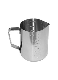 Buy Milk Frothing Pitcher 600ML Cup With Scale Stainless Steel Coffee Jug for Cappuccino Machines Espresso Steaming Pitcher Latte Art in Egypt