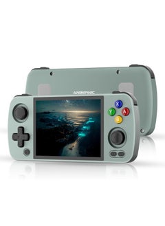 Buy RG405M Retro Handheld Game, Aluminum Alloy Shell, Android 12 System, Comes with 128G TF Card 3172 Games Preloaded, 4-inch IPS Touch Screen (128GB+128GB, Grey) in UAE