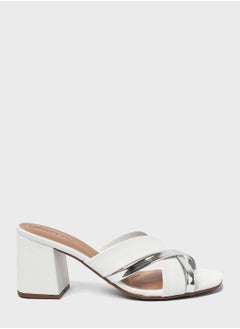 Buy Adeyeyee Cross Strap High Heel Sandal in Saudi Arabia