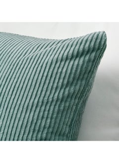 اشتري Cushion cover, grey-turquoise, 50x50 cm في السعودية