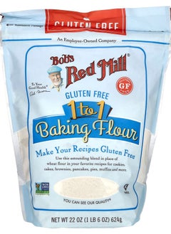 اشتري 1 to 1 Baking Flour Gluten Free 22 oz (624 g) في الامارات