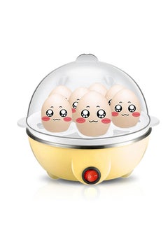 Buy Egg Boiler,Egg Cooker,350W Rapid Electric Egg Maker,Egg Steamer,Egg Cookers With Automatic Shut Off,7 Egg Capacity Double-Layer Lazy Egg Boiler,Multifunction Heated Milk,Heated Food in UAE