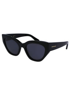 Buy Salvatore Ferragamo Oval SF1107S 001 55 Women's Sunglasses in UAE