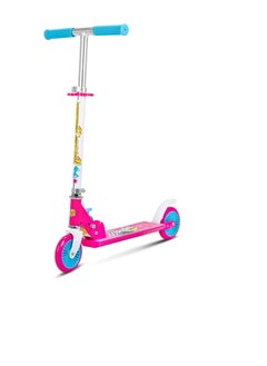 Buy Wonder Woman Scooter 2-Wheel Children Kids Scooters for Ages 3, 4, 5 & 6 Adjustable Handlebars Foldable Kick scooters Advanced Technology Increased Control Stability Pink 120mm in UAE