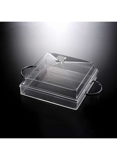 Buy Acrylic Clear Serving Set 29x29x5 cm in UAE