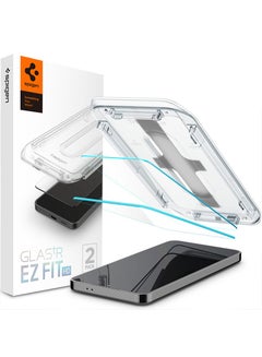 اشتري GLAStR EZ Fit HD for Samsung Galaxy S24 Tempered Glass Screen Protector [2 PACK] with Easy Install Tray في الامارات