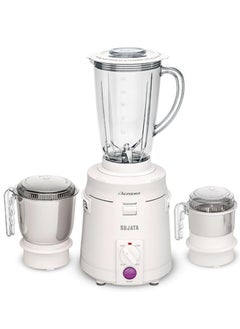 Buy Sujata Supermix, Mixer Grinder, 900 Watts, 3 Jars (White) in UAE