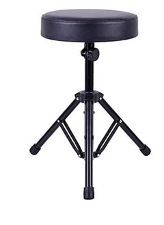 اشتري Electronic Piano Chair Drum Seat Adjustable Metal Folding Standing Chair في الامارات