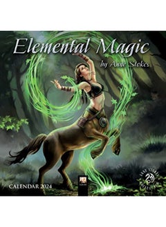 اشتري Anne Stokes Elemental Magic Mini Wall Calendar 2024 Art Calendar By Flame Tree Studio Paperback في الامارات