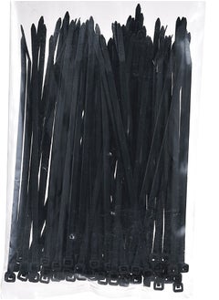 Buy Cable tie, T4, black, 10 cm x 2.5 mm, Pack of 100 in UAE